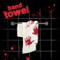 Preview: Bludbad - blutiges Frottee Handtuch - hängend