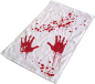 Preview: Bludbad - blutiges Frottee Handtuch