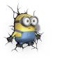 Preview: 3D LED Minions - Bob - Wandlampe - seite