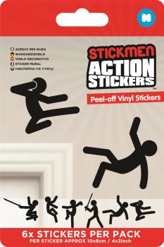 Action Stickers Wandtattoos Ninja - Verpackung