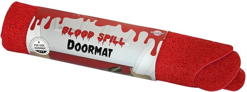 Blutige Wohnungstür Fussmatte - Verpackung