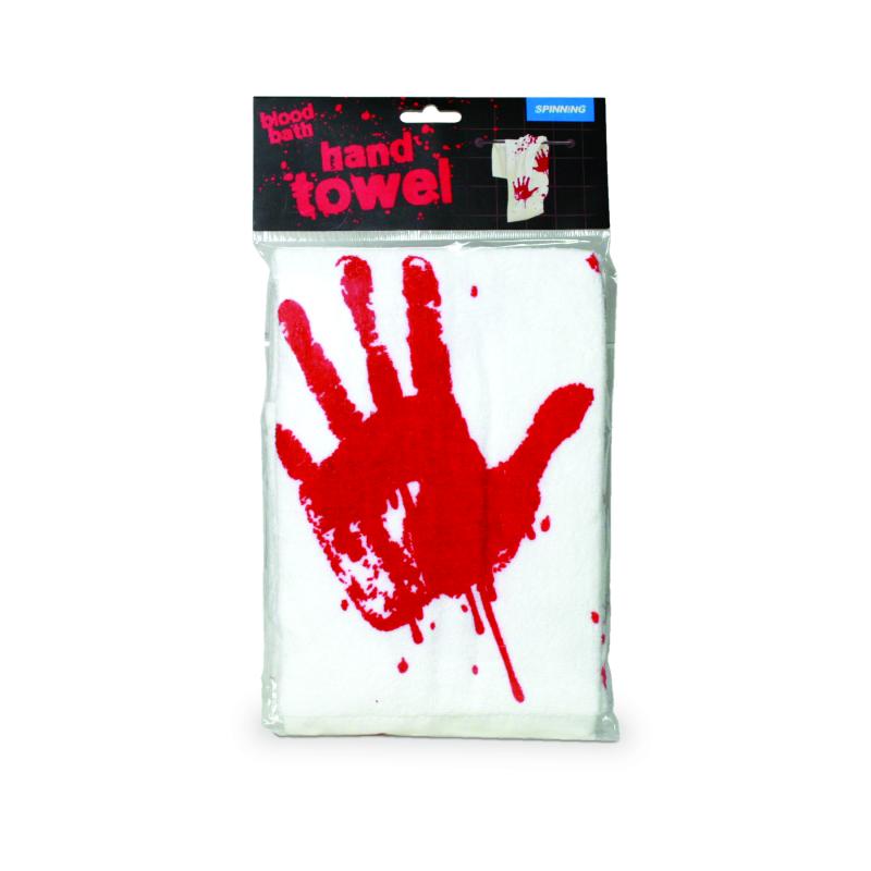 Bludbad - blutiges Frottee Handtuch - Verpackung