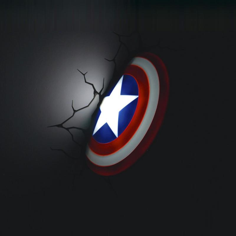 3D LED Marvel - Hulk Faust - Wandlampe - leuchtend