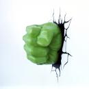 3D LED Marvel - Hulk Faust - Wandlampe - links